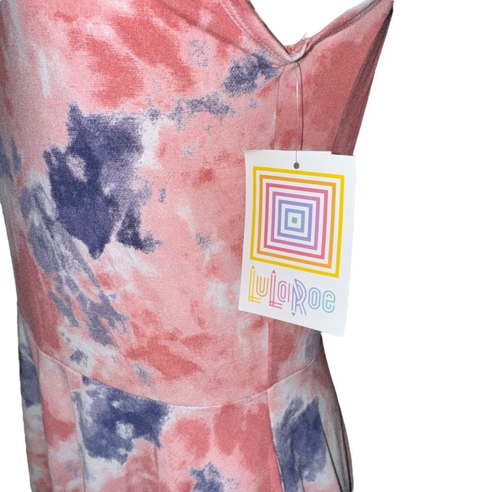 LuLaRoe Nicki Women’s Dress SZ Large With Pockets - Picture 6 of 9